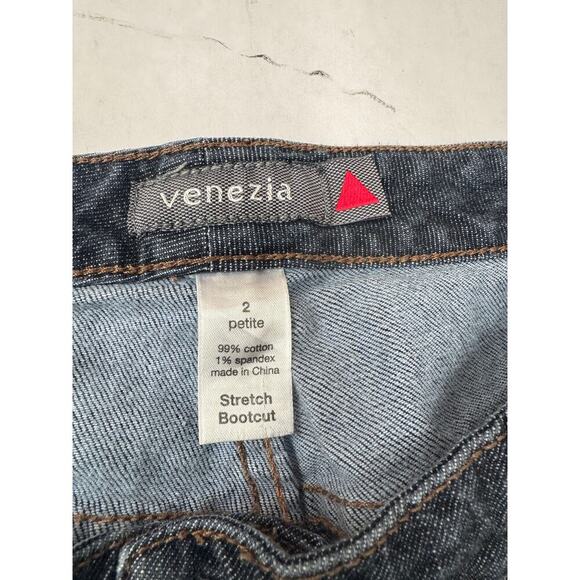 Lane Bryant Venezia Stretch Bootcut Jeans Relaxed Plus Size Petite - Size 2 P - Picture 7 of 7